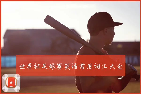 世界杯足球赛英语常用词汇大全